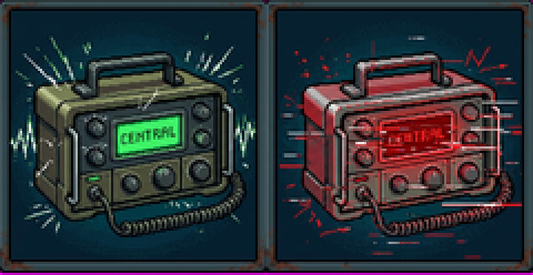 La Central: la voz de la radio, normal y en glitch